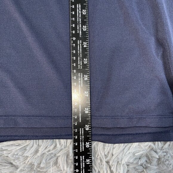 G/FORE Men’s XL Golf Polo Gray Charcoal Tailored Fit 4 Way Stretch Tail Hem - Picture 8 of 8